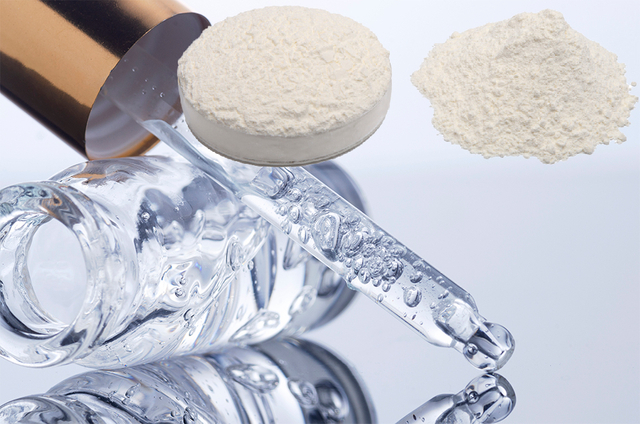 بوليجا مسحوق هيالوتونات الصوديوم يستخدم في مستحضرات التجميل 