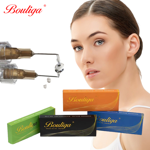 2 مل من حشوات تعزيز الشفاه القابلة للحقن، جل حمض الهيالورونيك