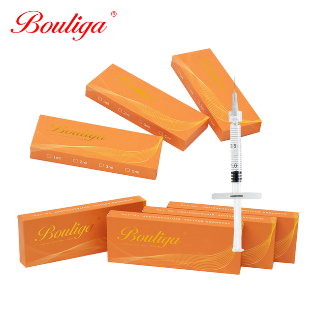 تجاعيد الوجه هيالورونات الصوديوم ها جل حشو الجلد عن طريق الحقن حشو حمض الهيالورونيك